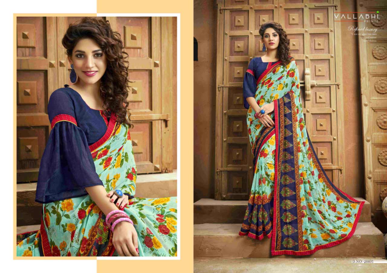 Madhubala Vol-2 Floral Georgette Sarees Set Madhubala Vol-2 Floral Georgette Sarees Set